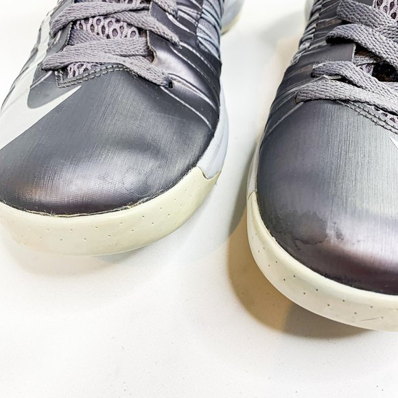 NIKE + Hyperdunk 2012 Grey Basketball Sneakers 10 - Picture 8 of 8